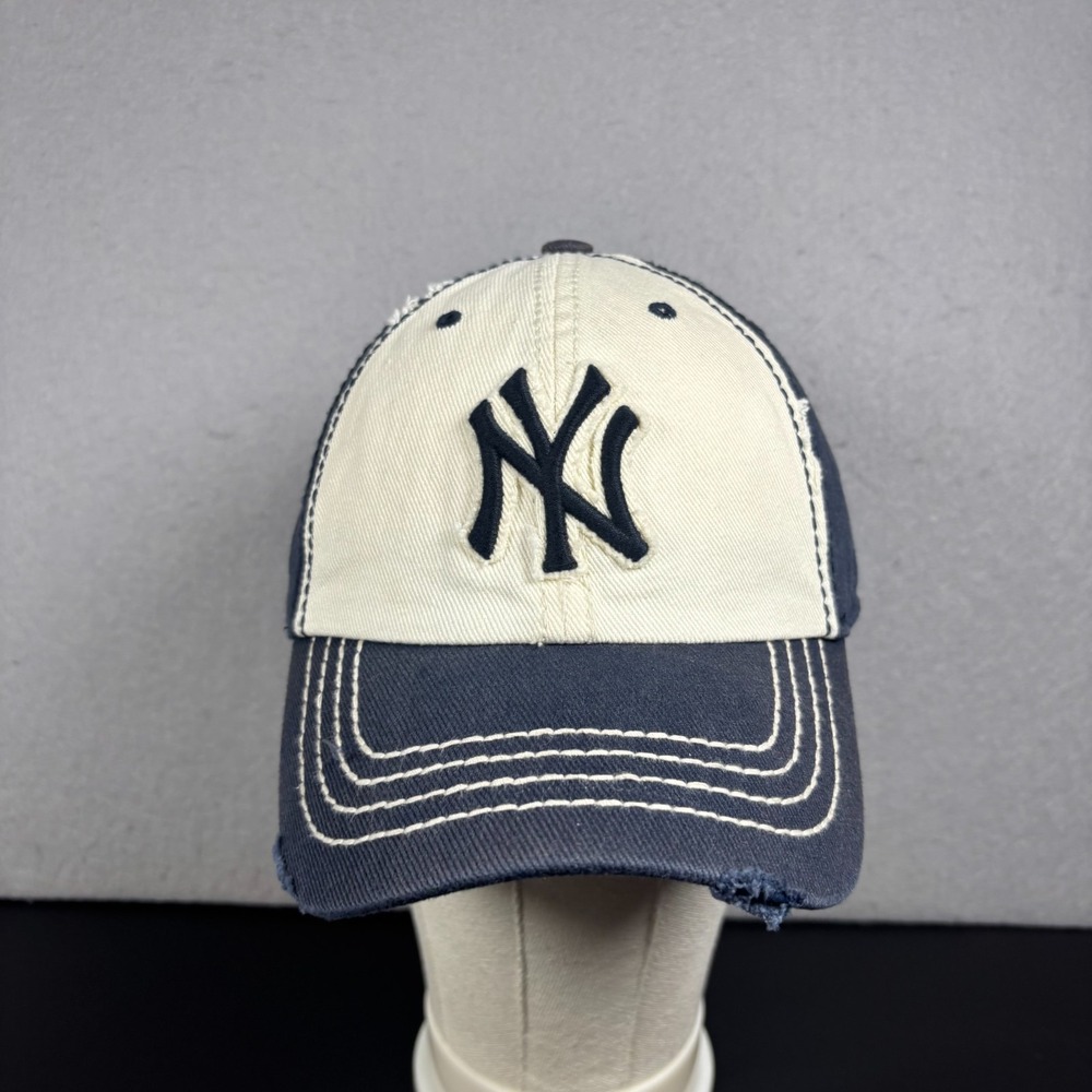 Vintage Style New York Yankees '47 Brand Hat Size Large Distressed MLB Baseball